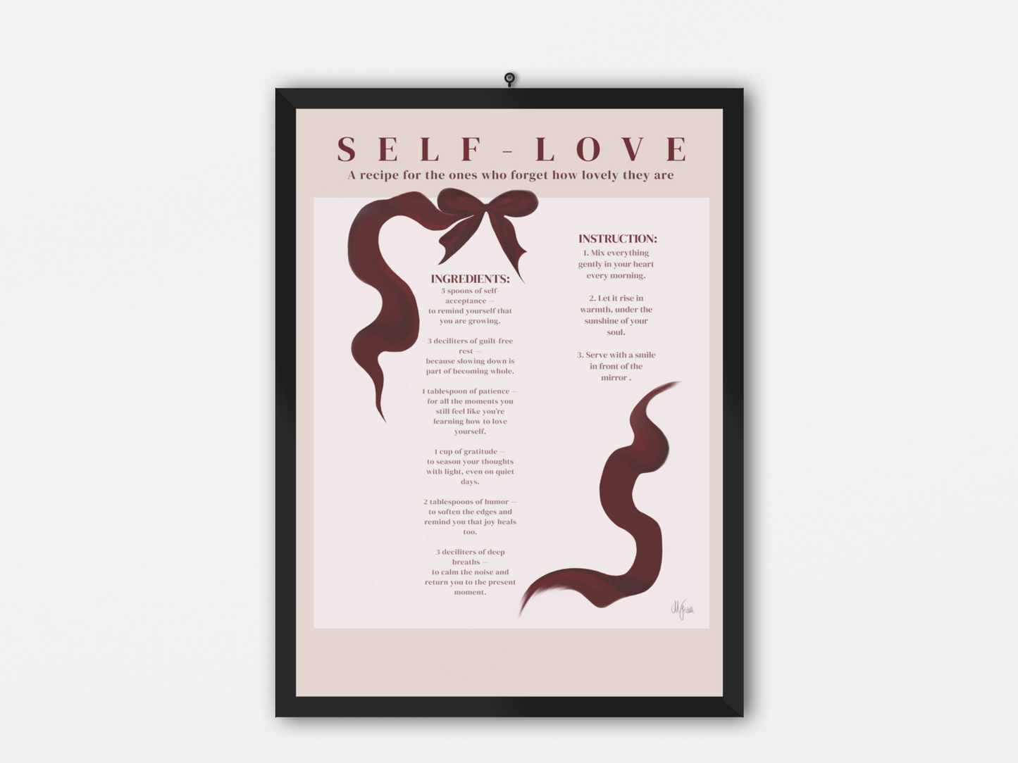 Self-love - poster