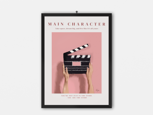 Main charakter - poster