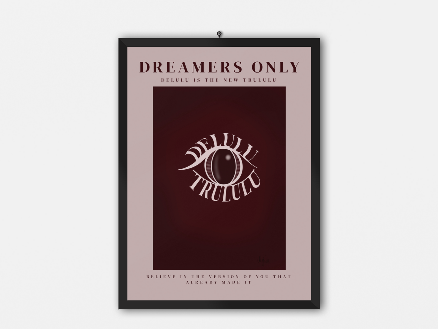 Dreamers only - poster
