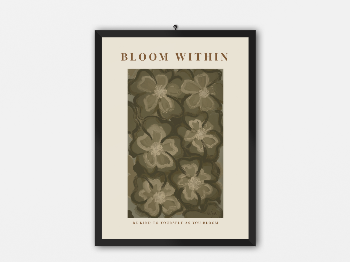 Bloom within - poster